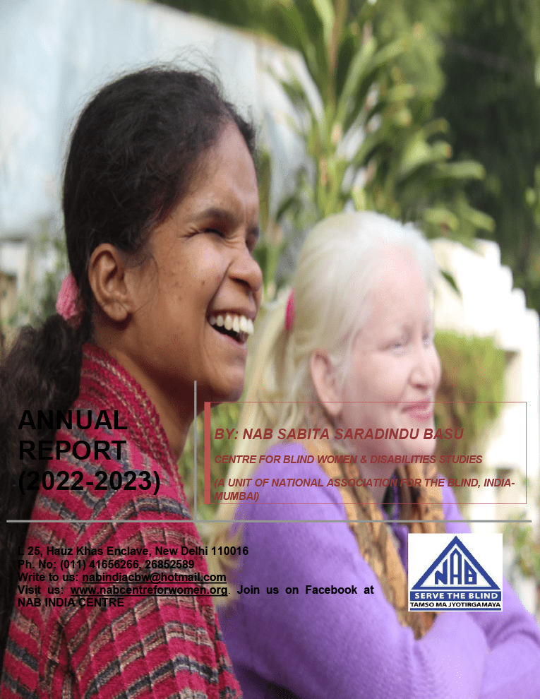 Front Page of Annual Report 2022-2023