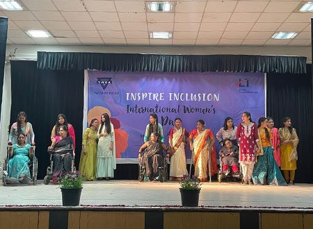 NAB centre students participated in inclusive fashion show by YWCA on women day